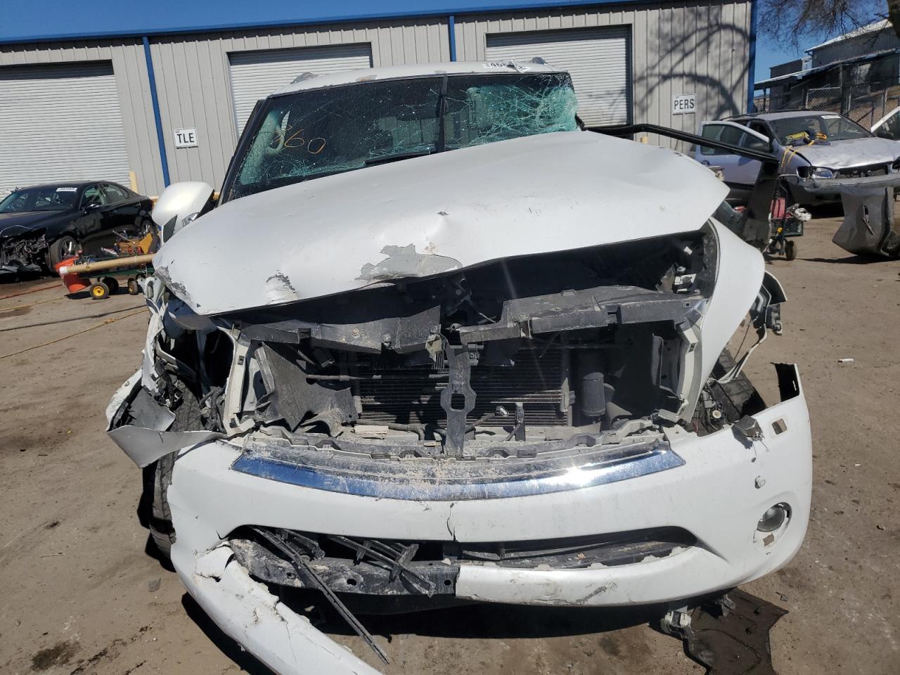 2012 Infiniti QX56 VIN JN8AZ2NE2C9016974 Copart auction photo, all over damage thumbnail 5
