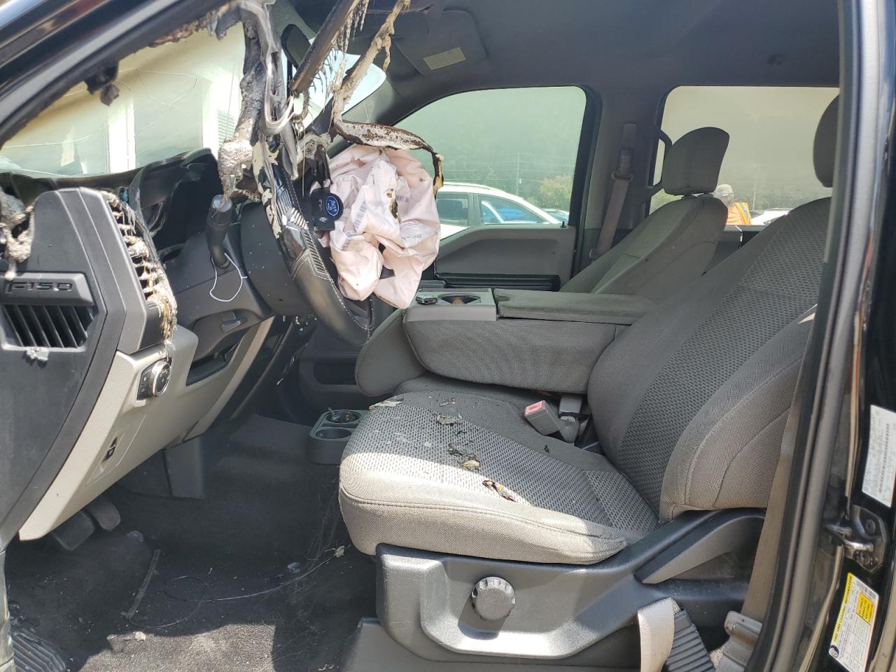 2018 Ford F-150 VIN 1FTEW1CG7JFB88114 Copart auction photo, burn - interior damage thumbnail 7