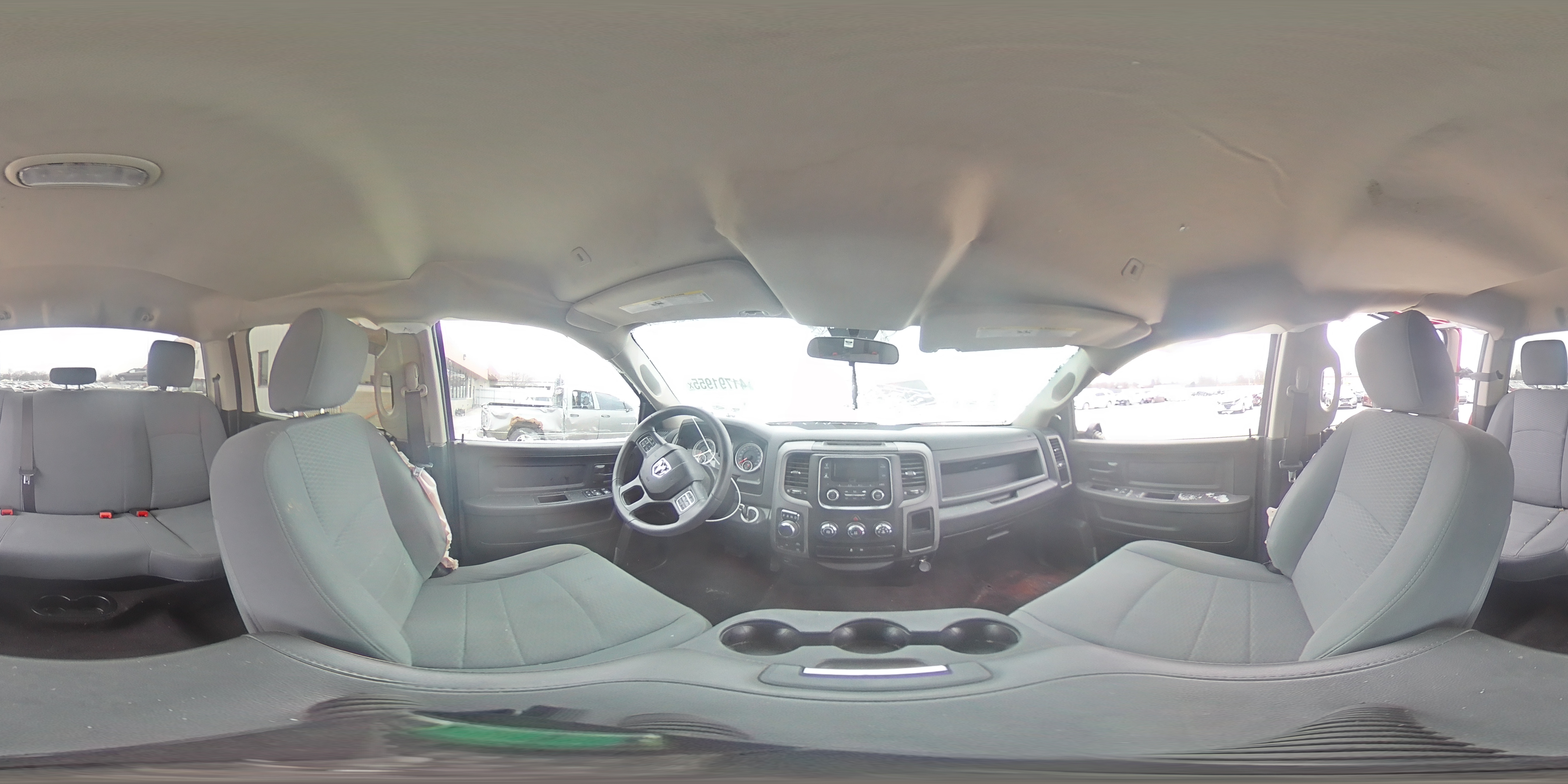 2017 RAM 1500 VIN 3C6RR7KT0HG574464 Copart auction photo, all over damage thumbnail 12