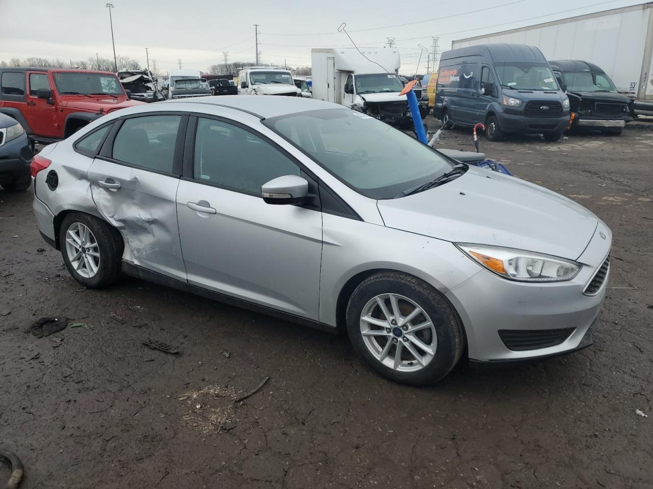 2016 Ford Focus VIN 1FADP3F20GL262218 Copart auction photo, rear end / side damage thumbnail 4