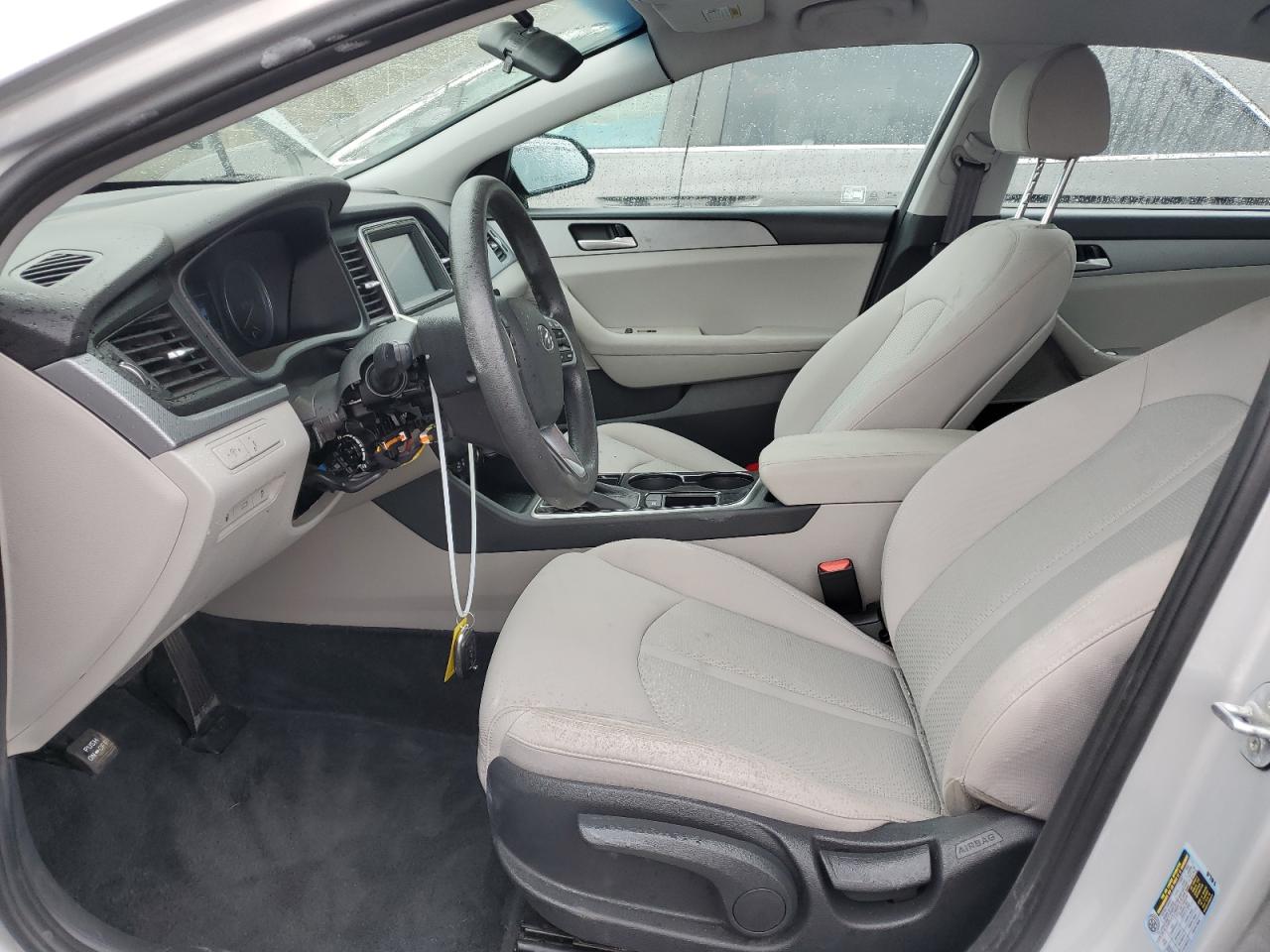 2019 Hyundai Sonata VIN 5NPE24AF7KH817000 Copart auction photo, side damage thumbnail 7