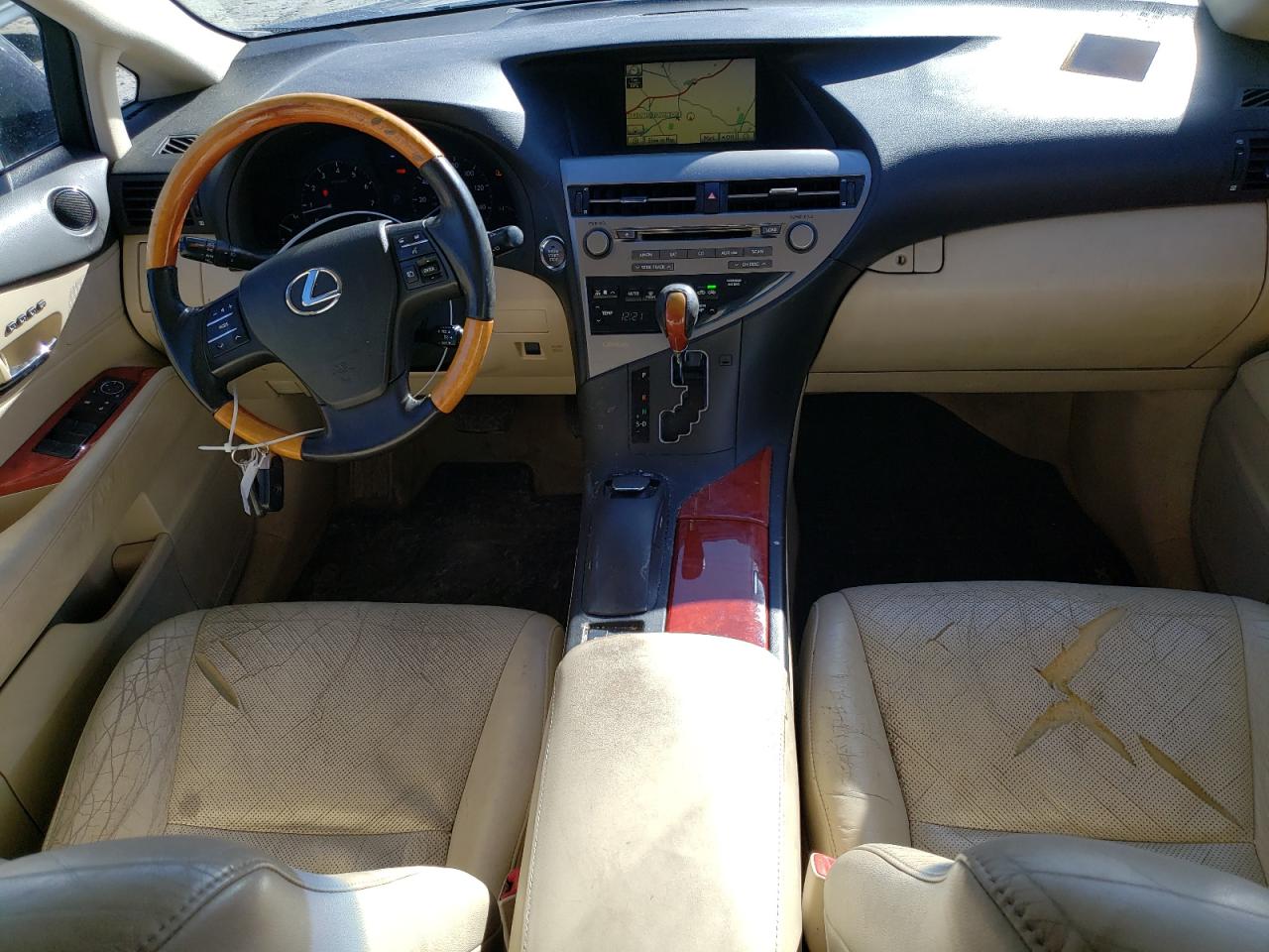 2010 Lexus RX VIN 2T2BK1BA8AC035418 Copart auction photo, front end damage thumbnail 8