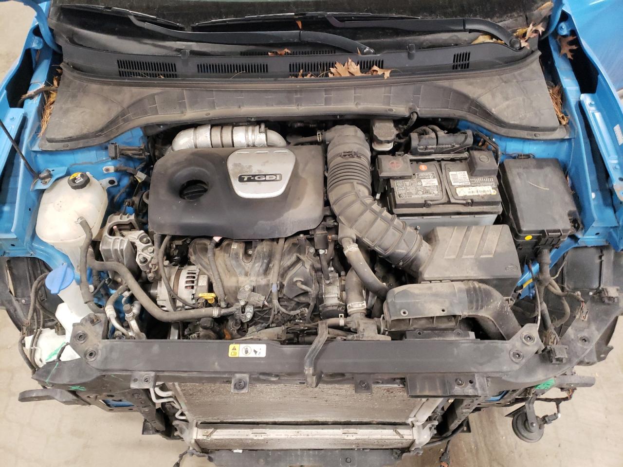 2018 Hyundai Kona VIN KM8K5CA57JU064659 Copart auction photo, front end damage thumbnail 14