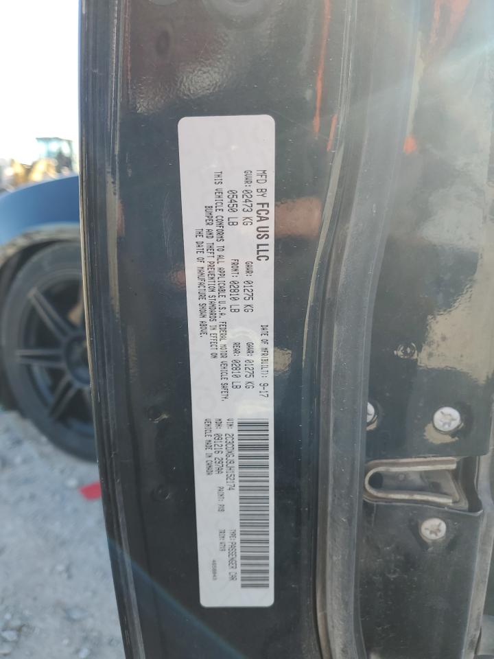 2018 Dodge Charger VIN 2C3CDXGJ9JH152174 Copart auction photo, mechanical / all over damage thumbnail 13