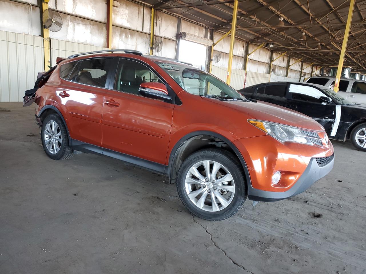2015 Toyota RAV 4 VIN JTMYFREV4FD074758 Copart auction photo, all over / mechanical damage thumbnail 4