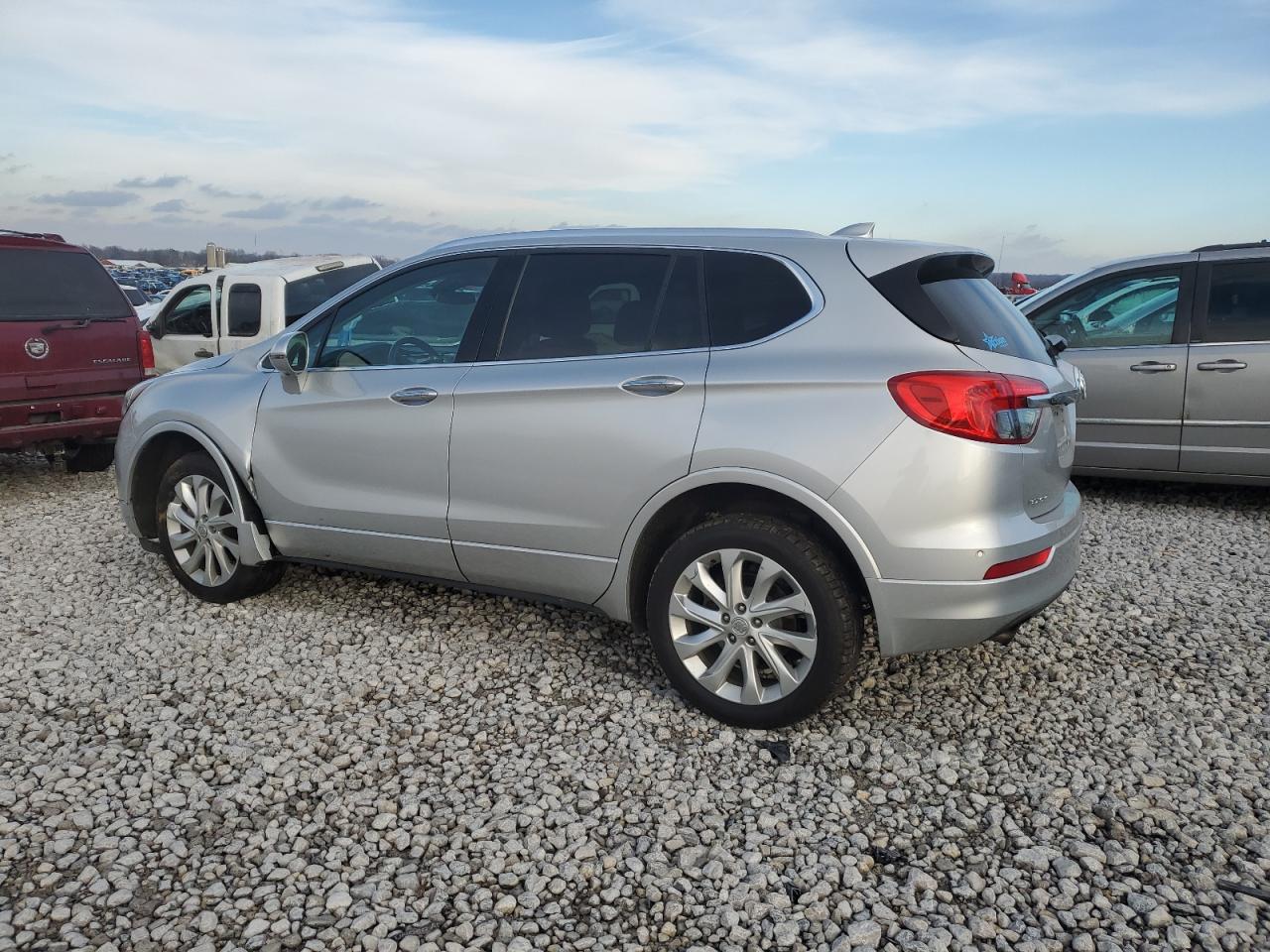 2016 Buick Envision VIN LRBFXFSX6GD245437 Copart auction photo, undercarriage / side damage thumbnail 2