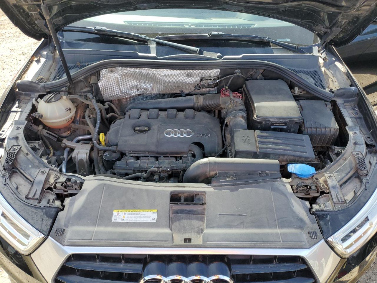 2018 Audi Q3 VIN WA1JCCFS9JR003072 Copart auction photo, side damage thumbnail 11