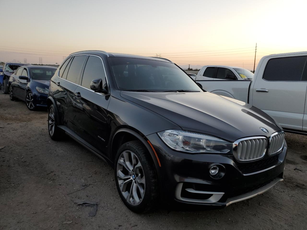 2015 BMW X5 VIN 5UXKS4C54F0N11008 Copart auction photo, side damage thumbnail 4