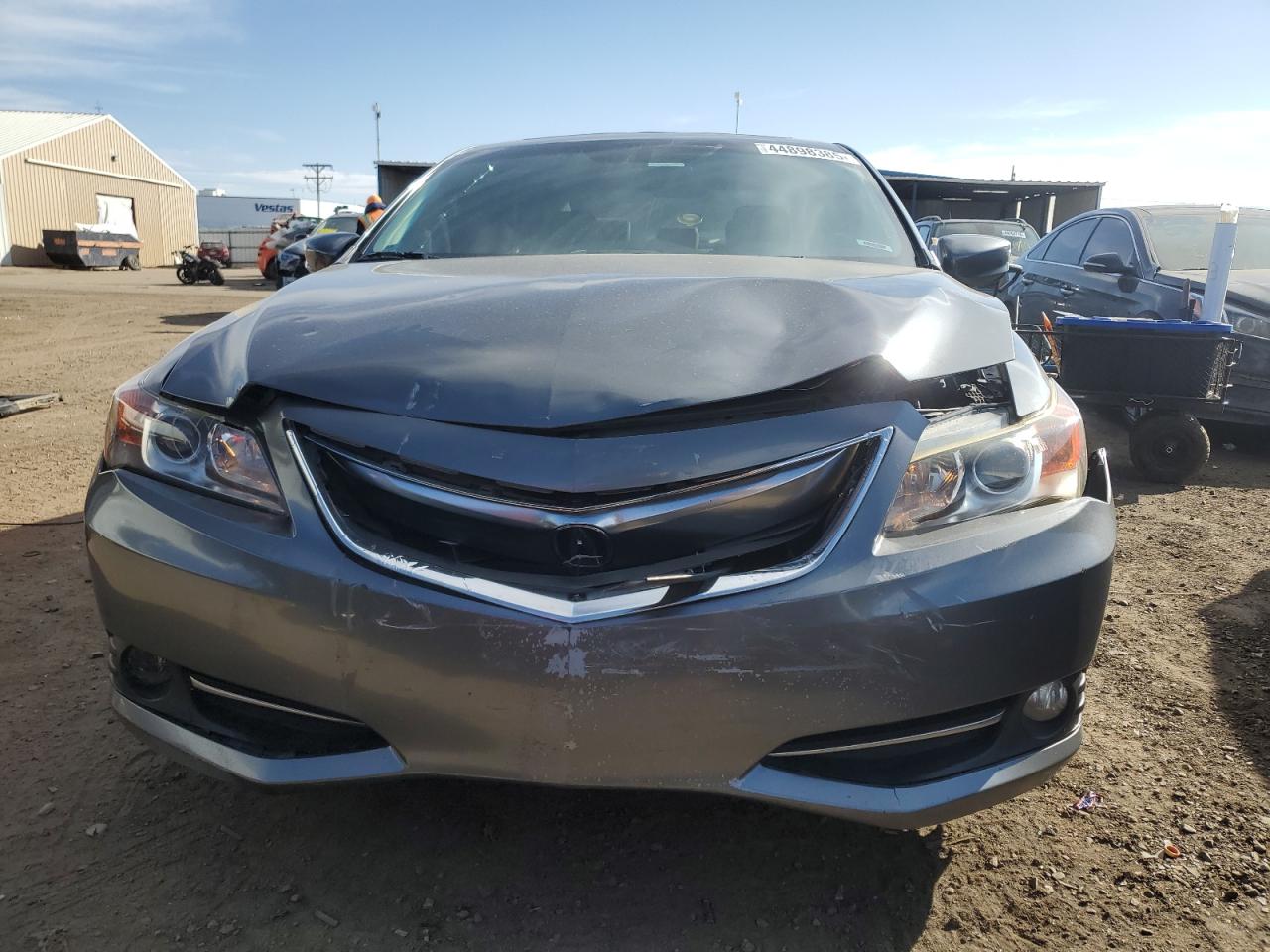 2013 Acura ILX VIN 19VDE3F77DE000057 Copart auction photo, front end damage thumbnail 5