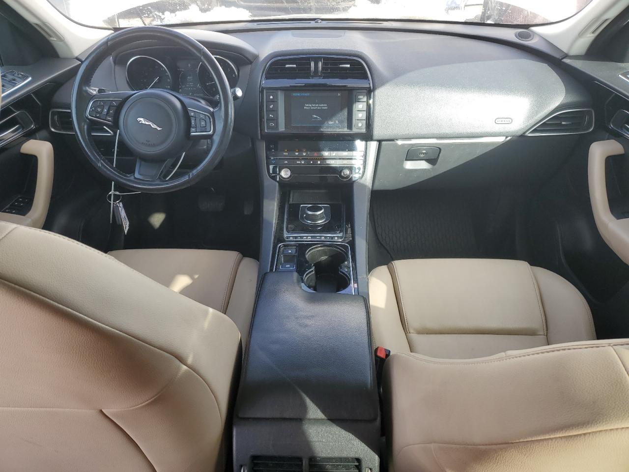 2017 Jaguar F-Pace VIN SADCJ2BV7HA882437 Copart auction photo, front end damage thumbnail 8