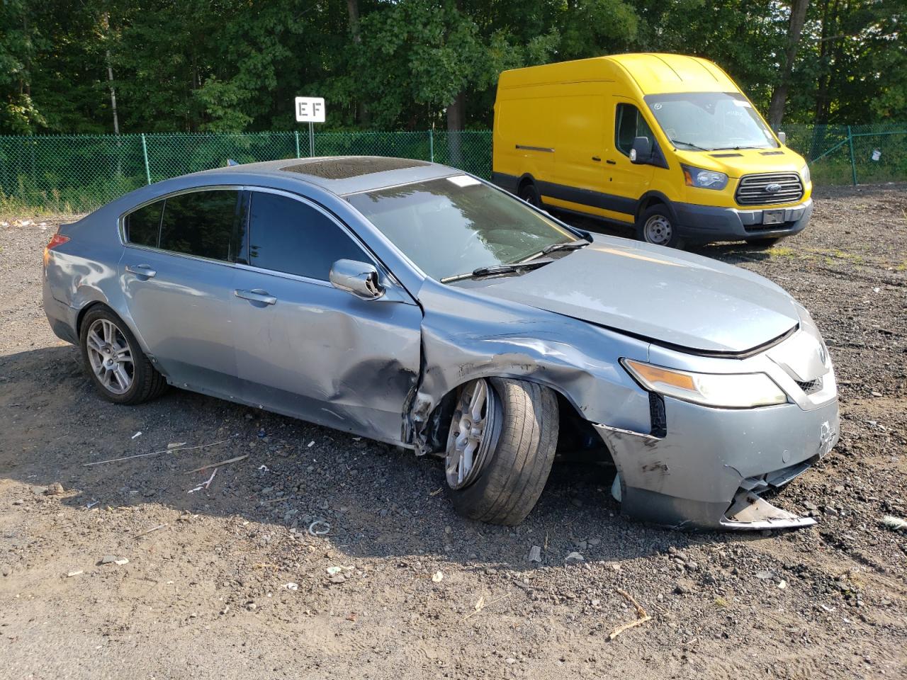 2009 Acura TL VIN 19UUA86219A006369 Copart auction photo, all over / undercarriage damage thumbnail 4