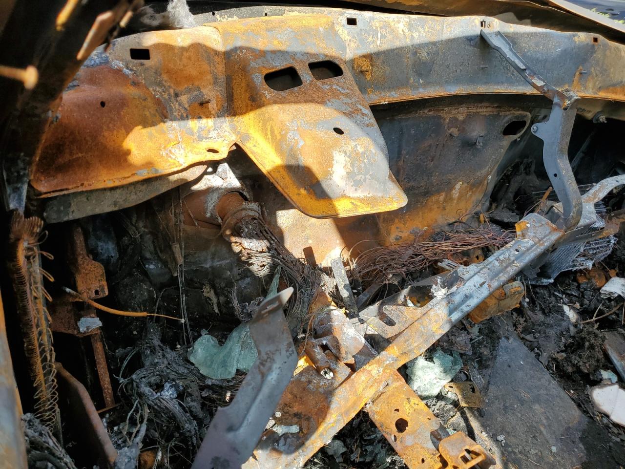 1995 Dodge RAM VIN 3B7MC33C8SM134142 Copart auction photo, burn damage thumbnail 7