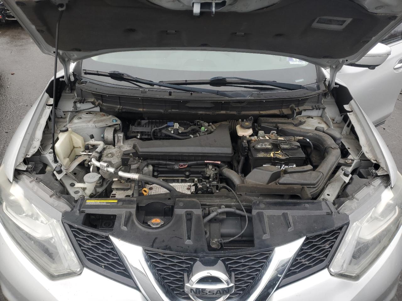 2015 Nissan Rogue VIN 5N1AT2MV7FC786461 Copart auction photo, rear end / side damage thumbnail 12