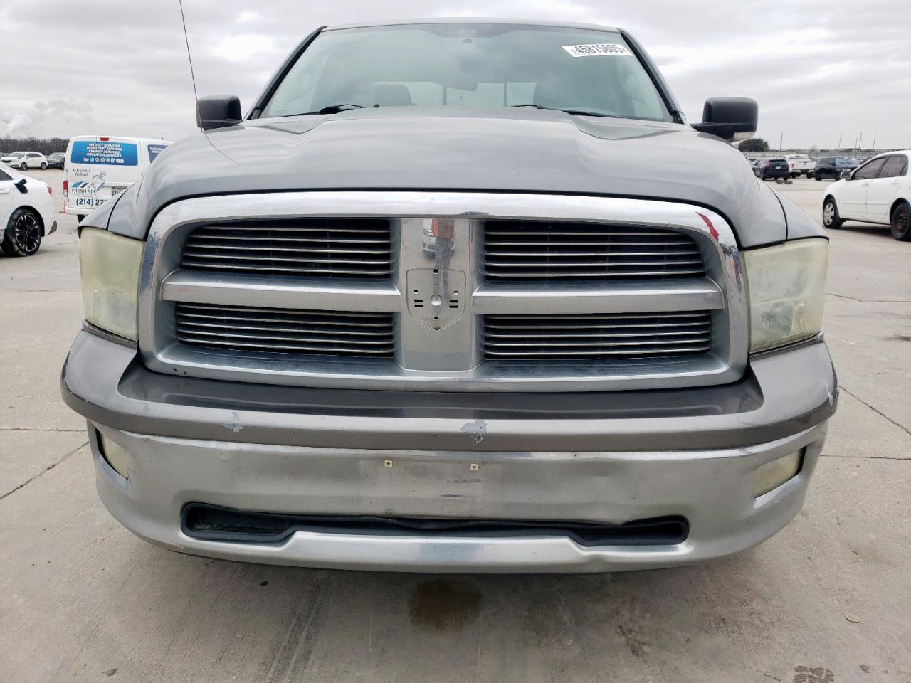 2010 Dodge RAM VIN 1D7RB1GT2AS246132 Copart auction photo, front end / rear end damage thumbnail 5