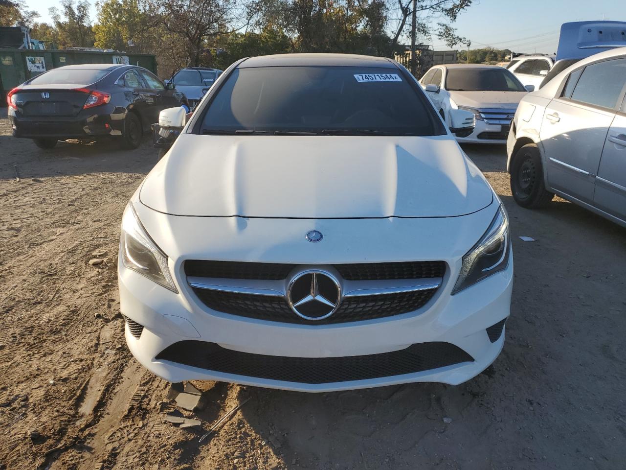 2014 Mercedes-Benz CLA-klasse VIN WDDSJ4EB4EN051654 Copart auction photo, mechanical damage thumbnail 5