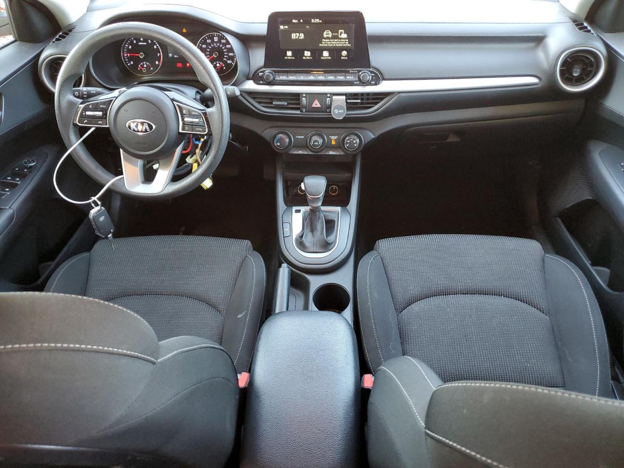 2021 KIA Forte VIN 3KPF24AD2ME306594 Copart auction photo, vandalism damage thumbnail 8