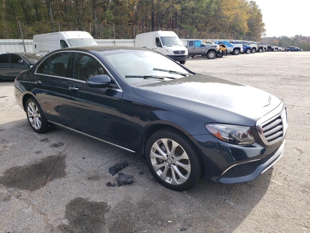 2017 Mercedes-Benz E-klasse VIN WDDZF4JB3HA114082 Copart auction photo, water/flood / stripped damage thumbnail 4