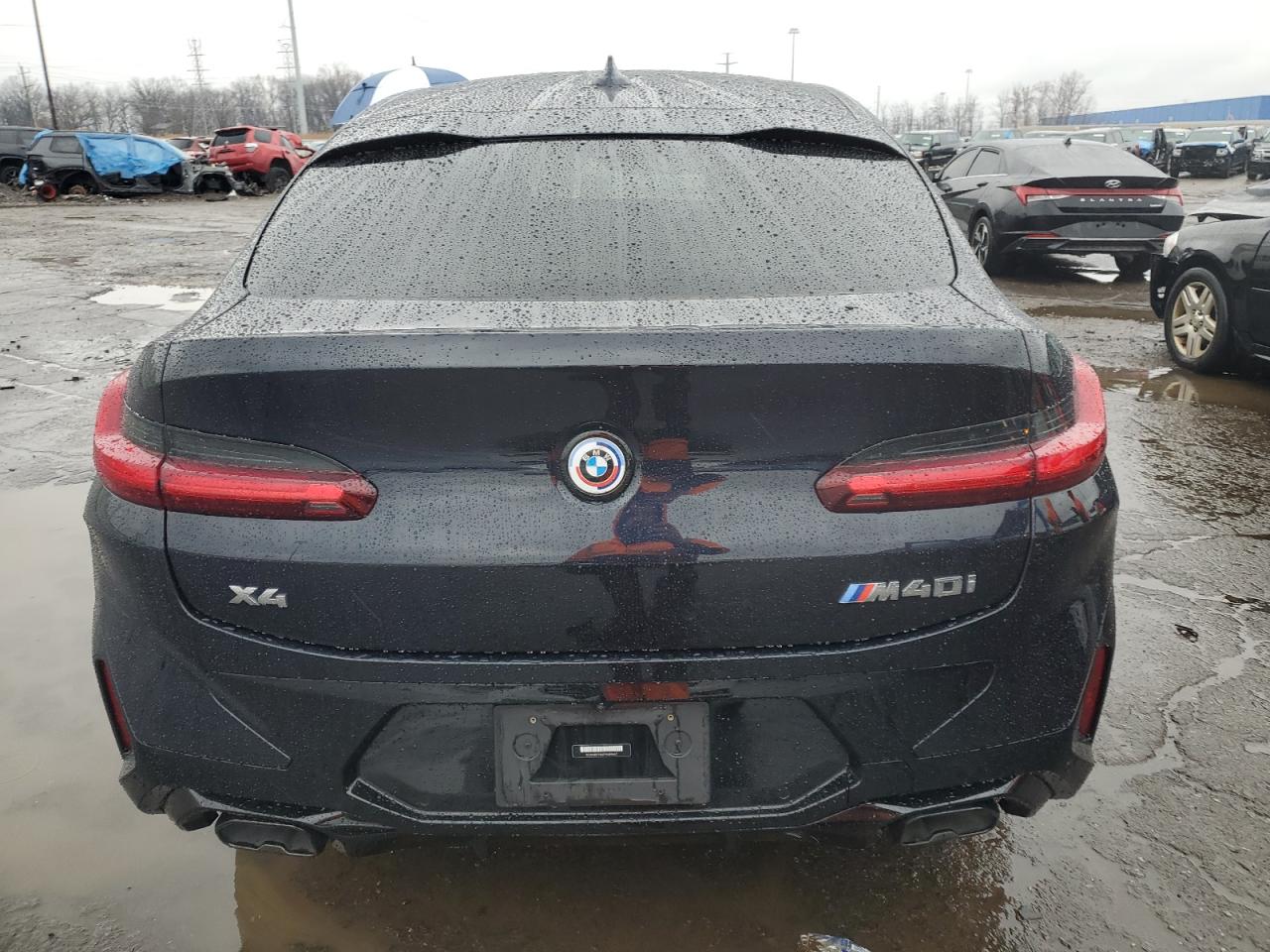 2023 BMW X4 VIN 5UX43DT00P9N89647 Copart auction photo, front end damage thumbnail 6