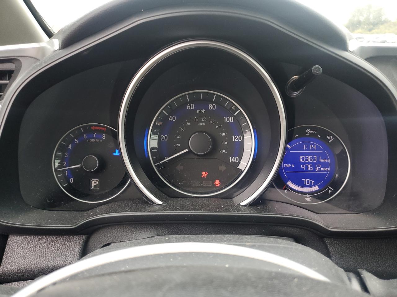 2019 Honda Fit VIN 3HGGK5H43KM749597 Copart auction photo, front end damage thumbnail 9