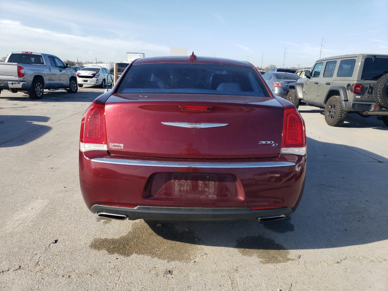 2016 Chrysler 300 VIN 2C3CCAEG0GH268993 Copart auction photo, front end / side damage thumbnail 6