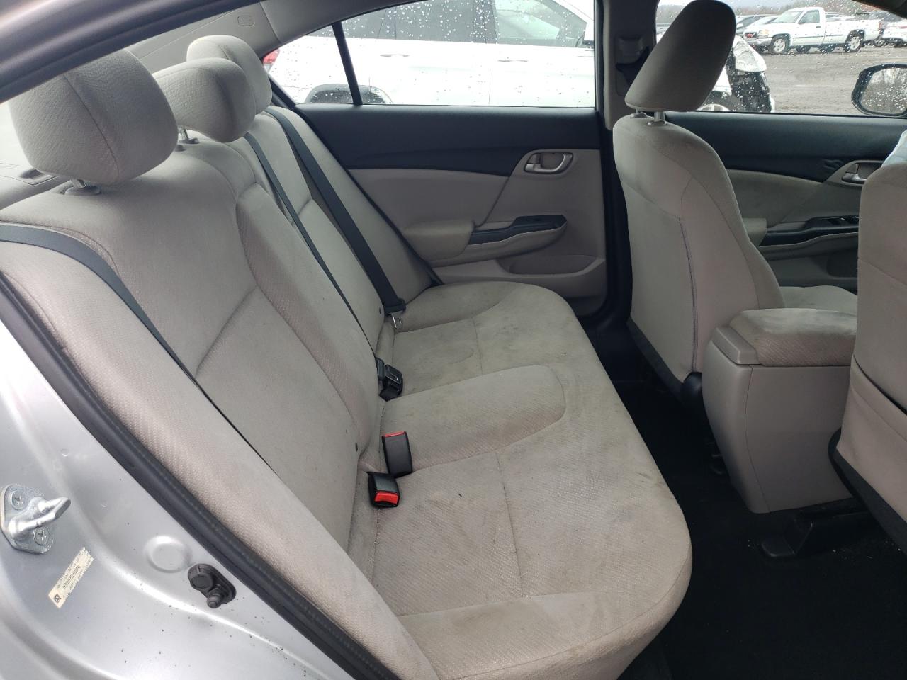 2013 Honda Civic VIN 2HGFB2F52DH539693 Copart auction photo, all over / undercarriage damage thumbnail 10