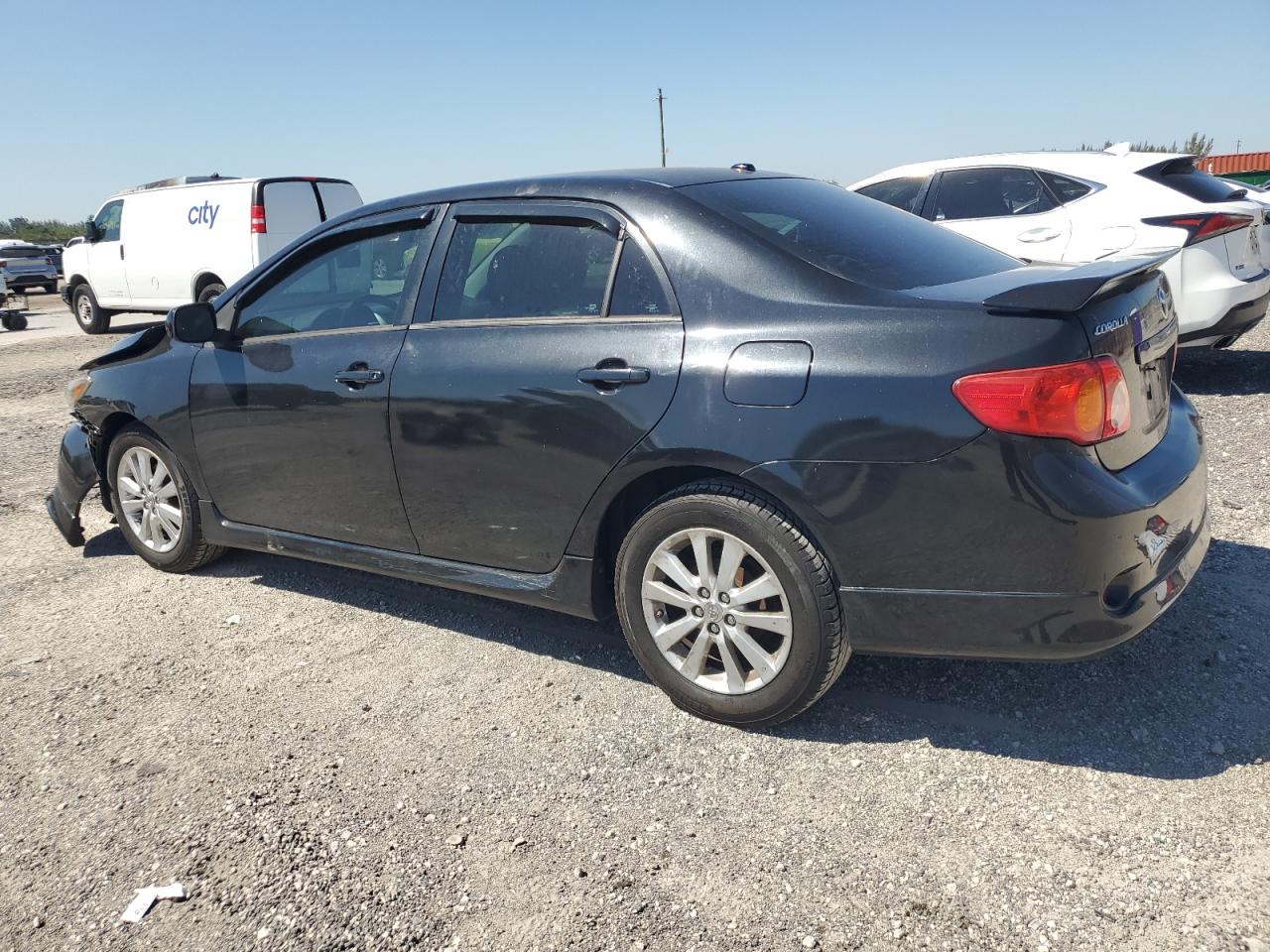 2010 Toyota Corolla VIN 1NXBU4EEXAZ274837 Copart auction photo, front end damage thumbnail 2
