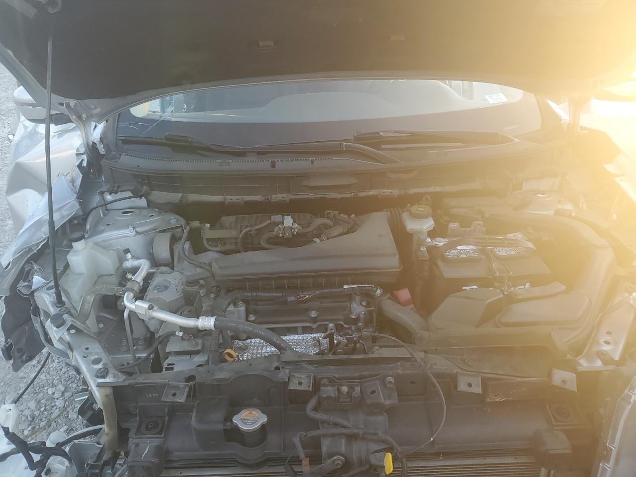 2019 Nissan Rogue VIN JN8AT2MV0KW396870 Copart auction photo, front end / side damage thumbnail 13