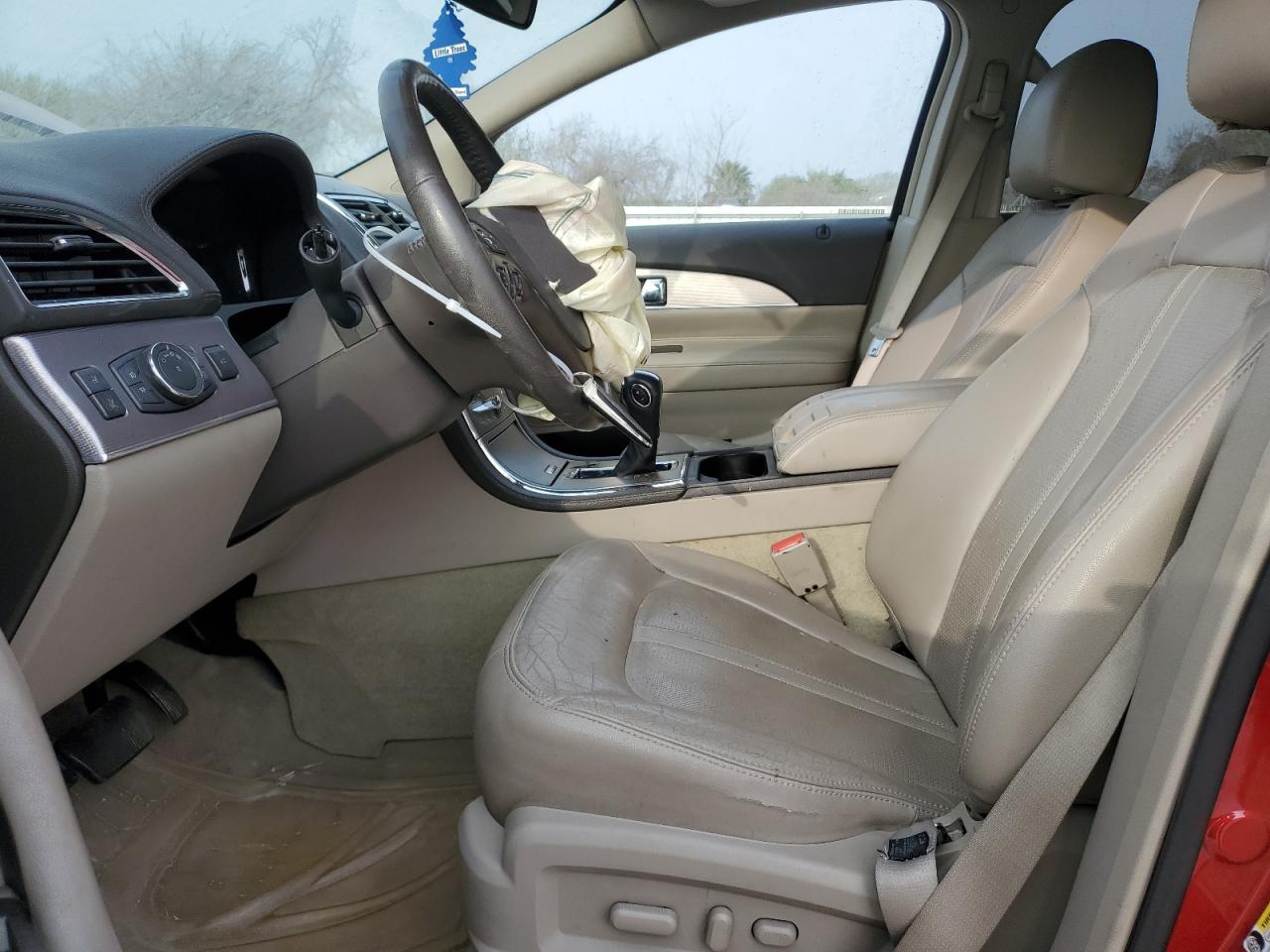 2012 Lincoln MKX VIN 2LMDJ6JK8CBL12782 Copart auction photo, front end damage thumbnail 7