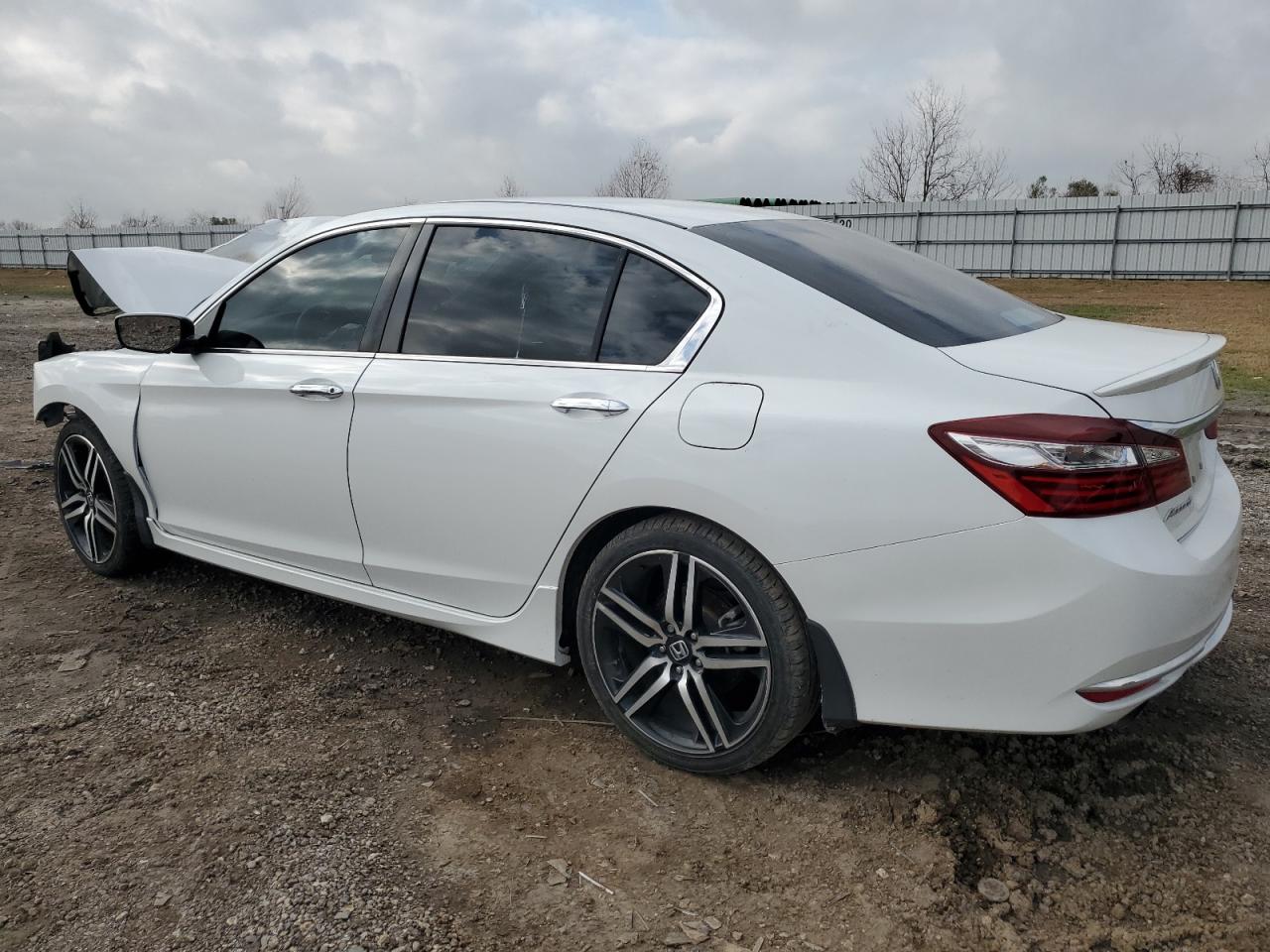 2017 Honda Accord VIN 1HGCR2F5XHA103533 Copart auction photo, front end / frame damage damage thumbnail 2