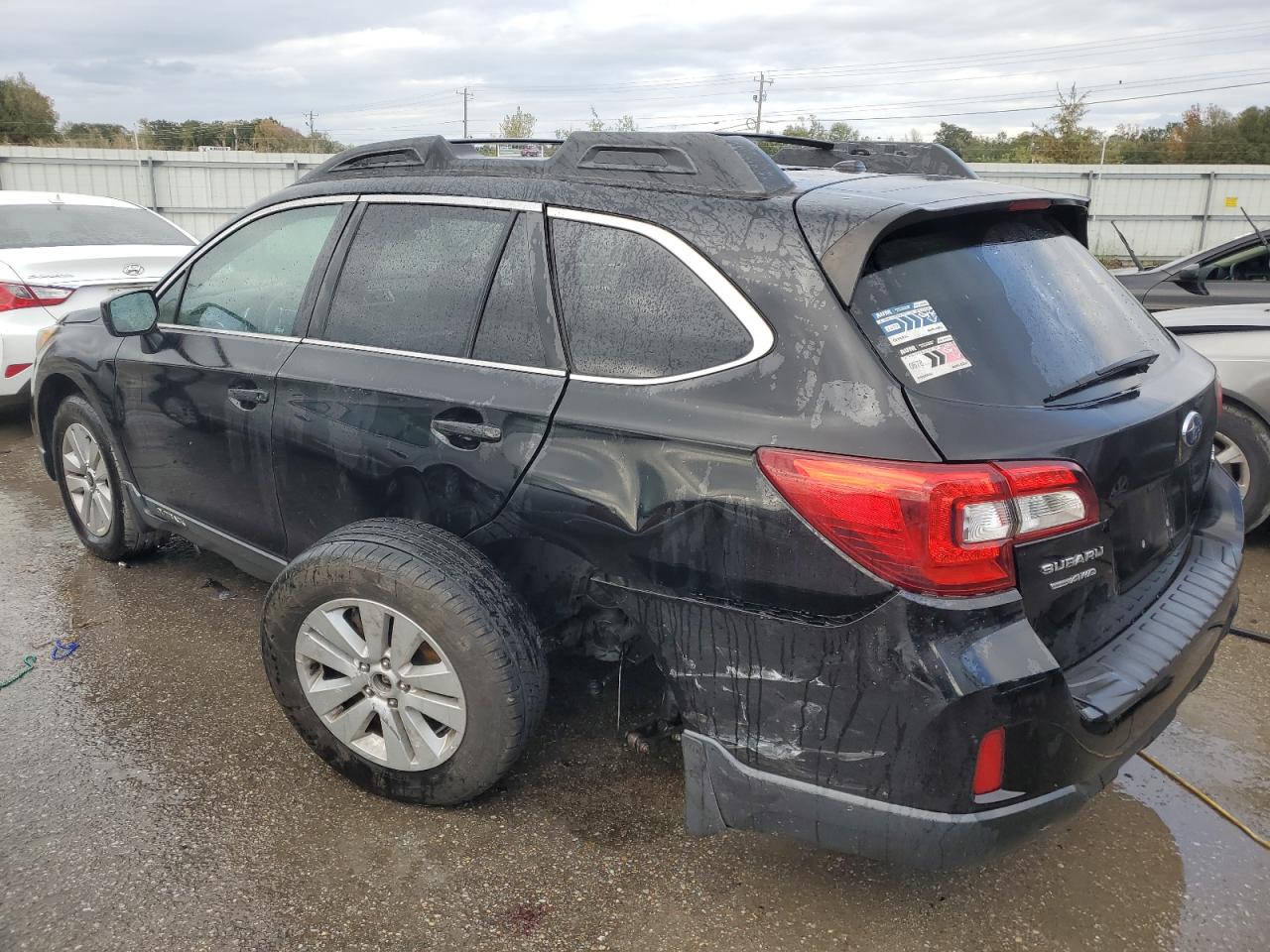 2015 Subaru Outback VIN 4S4BSACC5F3299079 Copart auction photo, rear end damage thumbnail 2