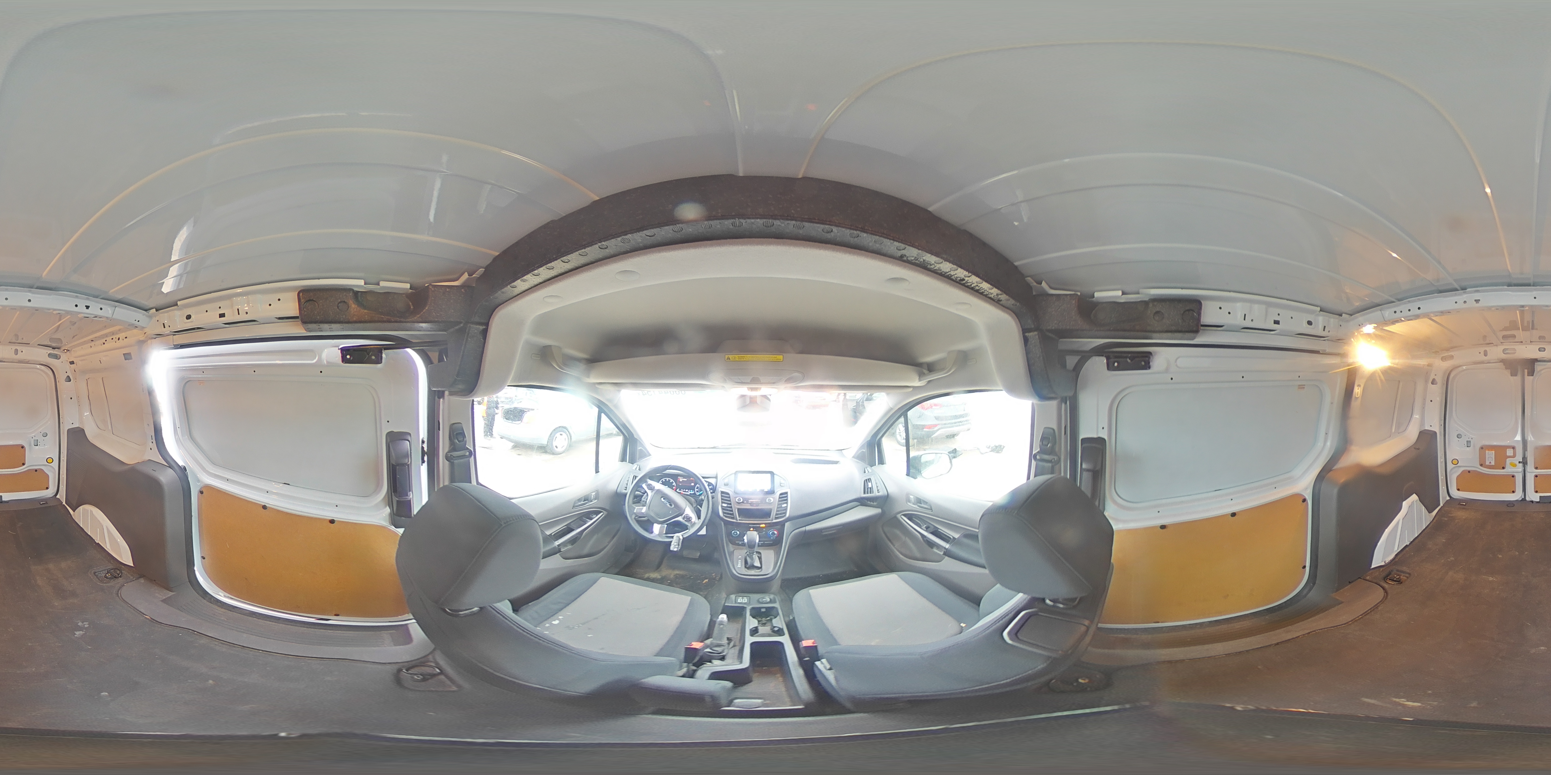 2021 Ford Transit VIN NM0LS7E21M1490455 Copart auction photo, all over damage thumbnail 14