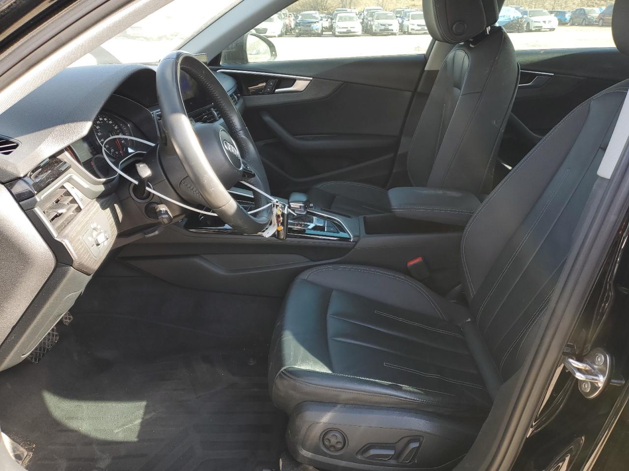 2020 Audi A4 VIN WAUGMAF4XLA059622 Copart auction photo, undercarriage / front end damage thumbnail 7