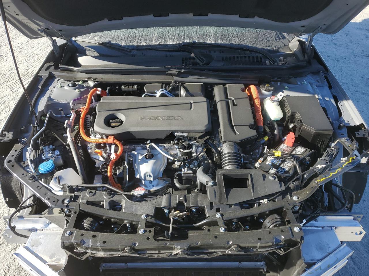 2024 Honda Accord VIN 1HGCY2F51RA091468 Copart auction photo, rear end / front end damage thumbnail 13