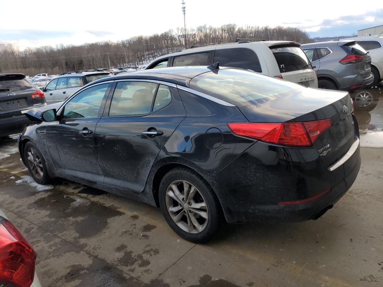 2013 KIA Optima VIN 5XXGN4A75DG166084 Copart auction photo, front end damage thumbnail 2