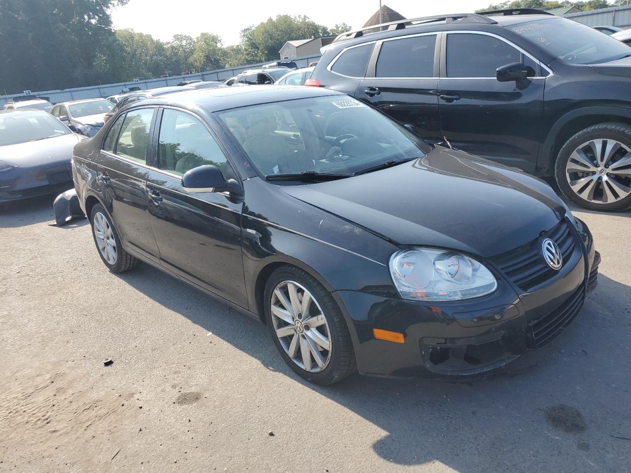 2010 Volkswagen Jetta VIN 3VWRA7AJ2AM106658 Copart auction photo, side damage thumbnail 4