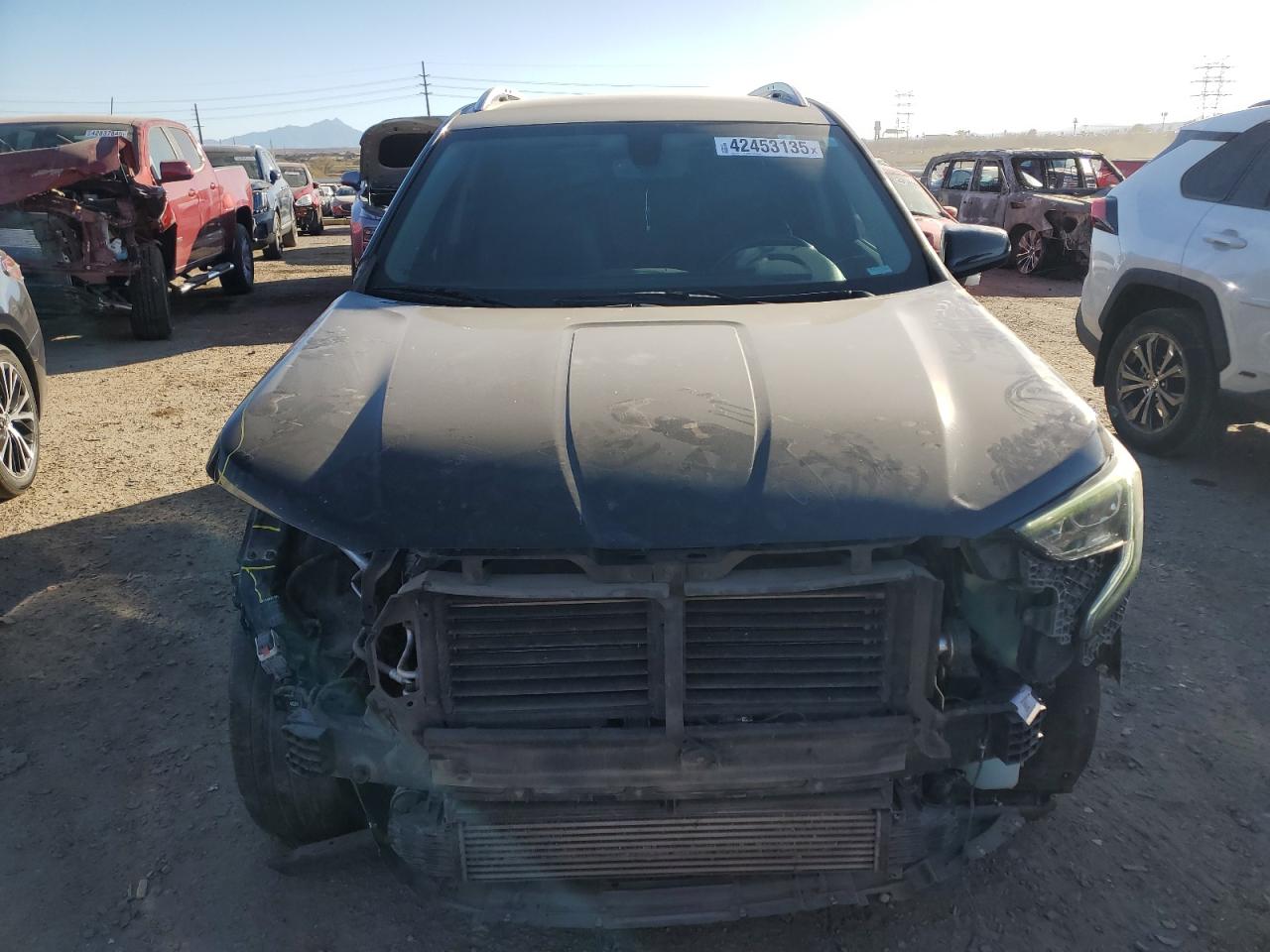 2019 GMC Terrain VIN 3GKALPEV9KL367823 Copart auction photo, side / front end damage thumbnail 5