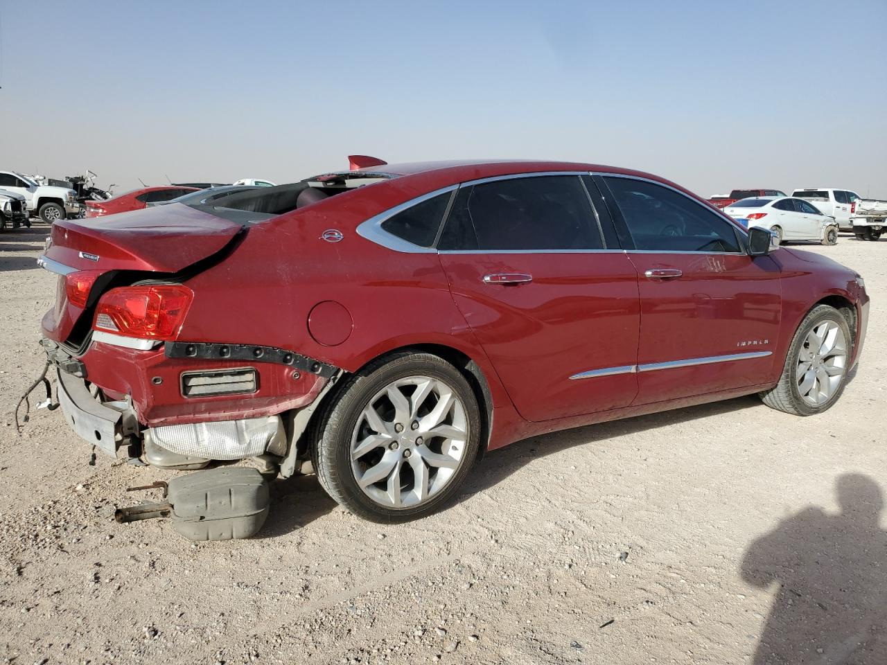 2020 Chevrolet Impala VIN 2G1105S3XL9101008 Copart auction photo, all over / undercarriage damage thumbnail 3