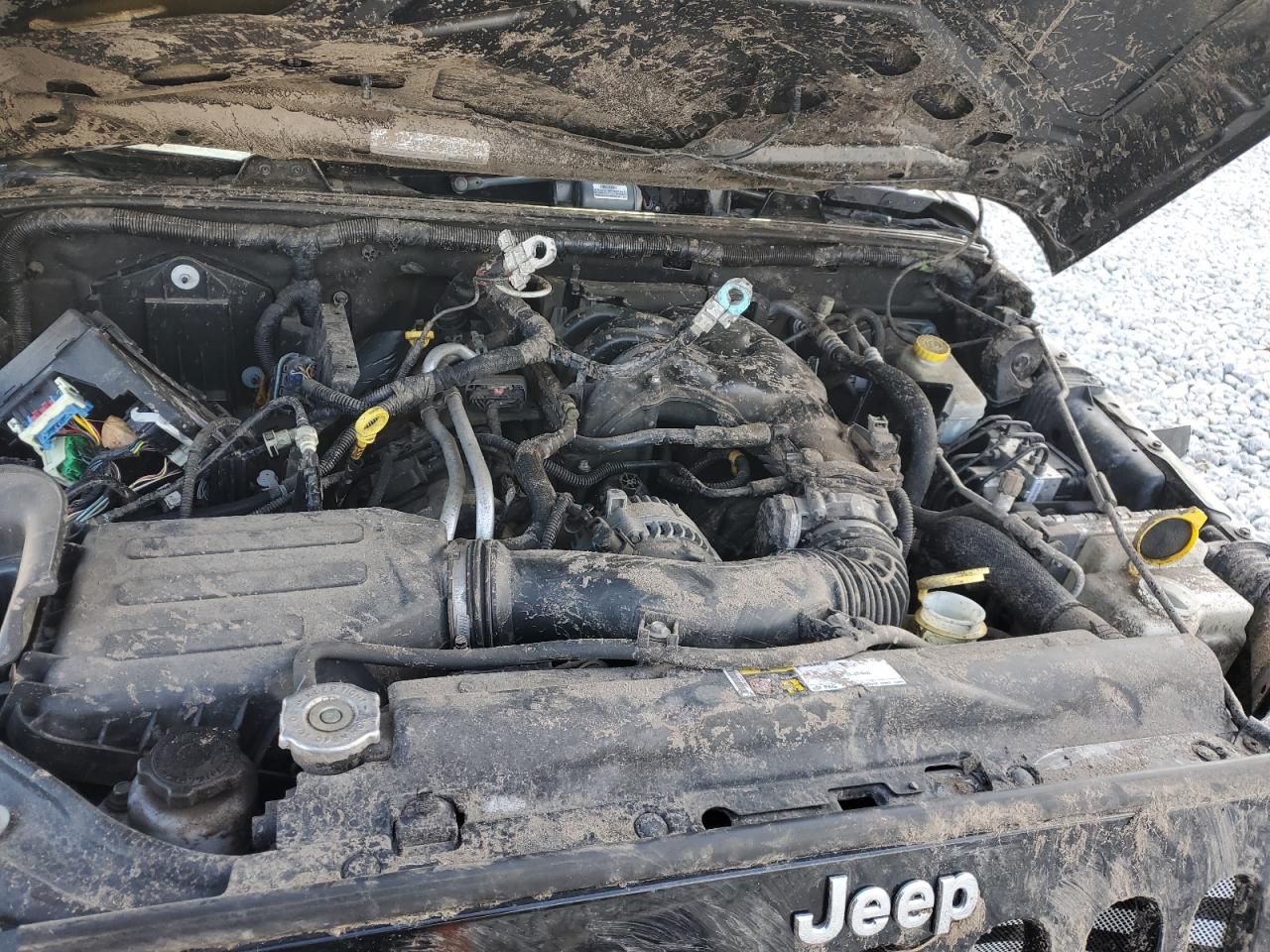 2016 Jeep Wrangler VIN 1C4BJWDG9GL119318 Copart auction photo, rollover damage thumbnail 12