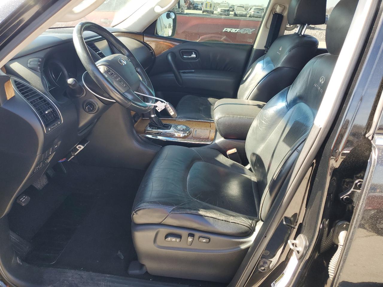 2012 Infiniti QX56 VIN JN8AZ2ND6C9715936 Copart auction photo, rear end damage thumbnail 7