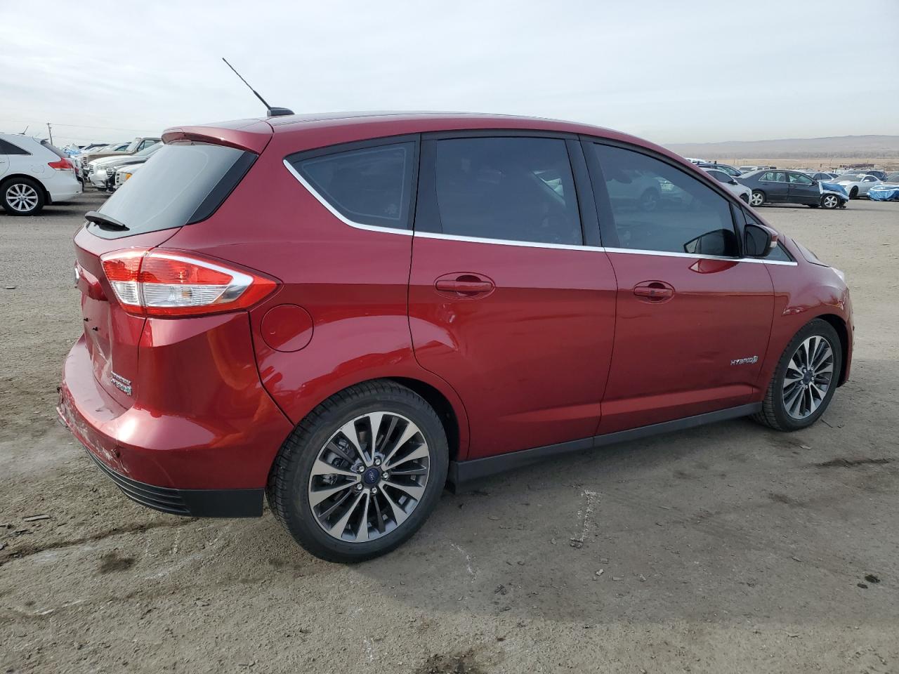 2017 Ford C-MAX VIN 1FADP5DU2HL109745 Copart auction photo, rear end / front end damage thumbnail 3