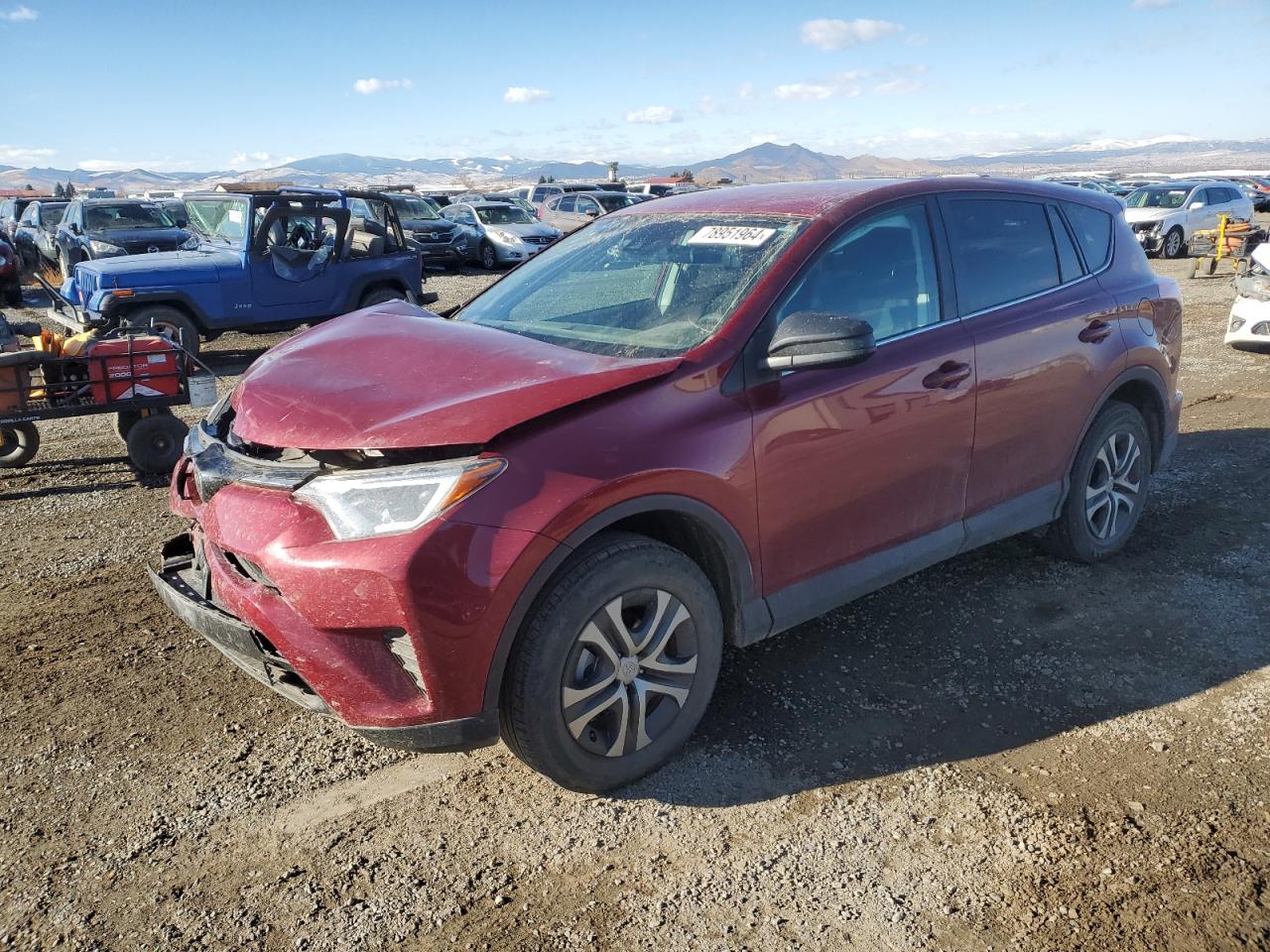 2018 Toyota RAV 4 VIN 2T3BFREV8JW798955