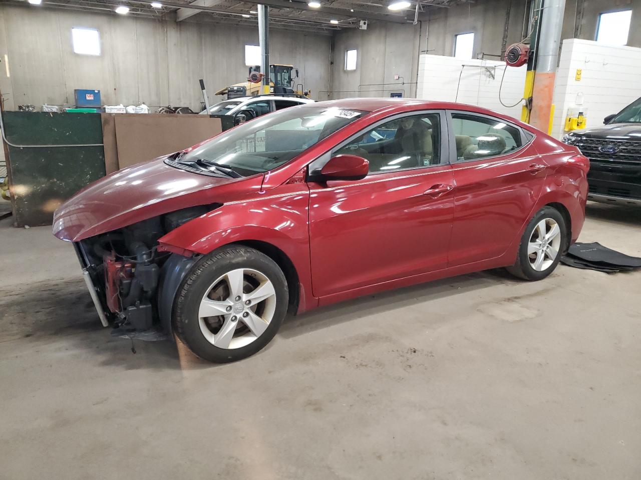 2013 Hyundai Elantra VIN 5NPDH4AE3DH376535