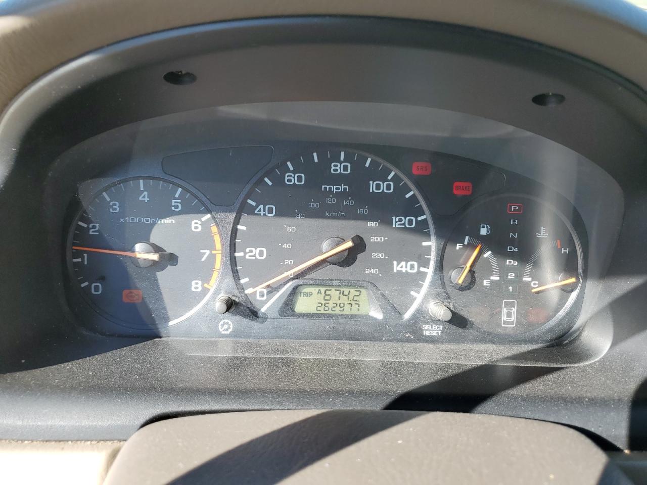 2000 Honda Accord VIN 1HGCG5677YA088529 Copart auction photo, rear end damage thumbnail 9