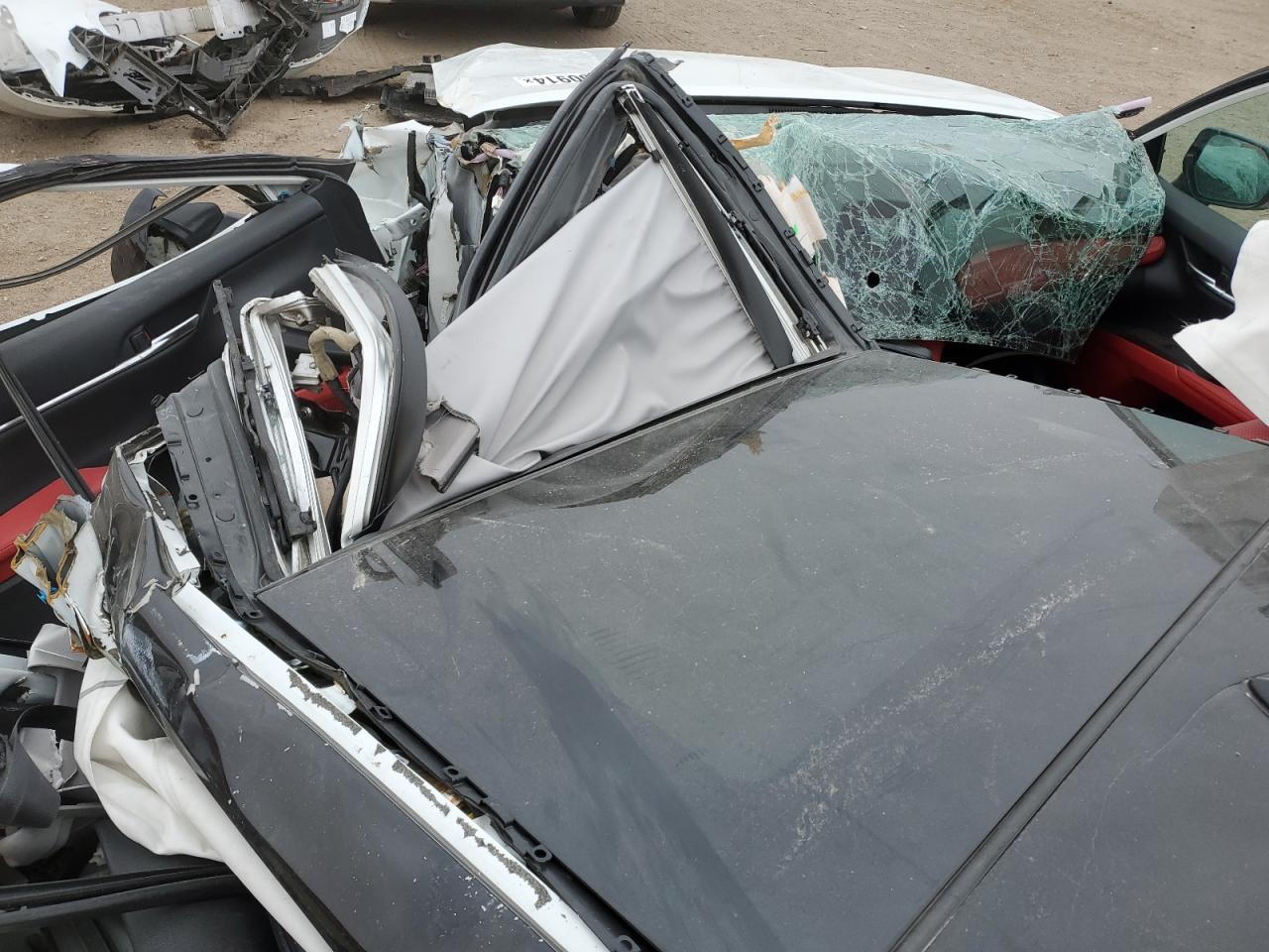 2022 Toyota Camry VIN 4T1KZ1AK0NU067195 Copart auction photo, all over damage thumbnail 8