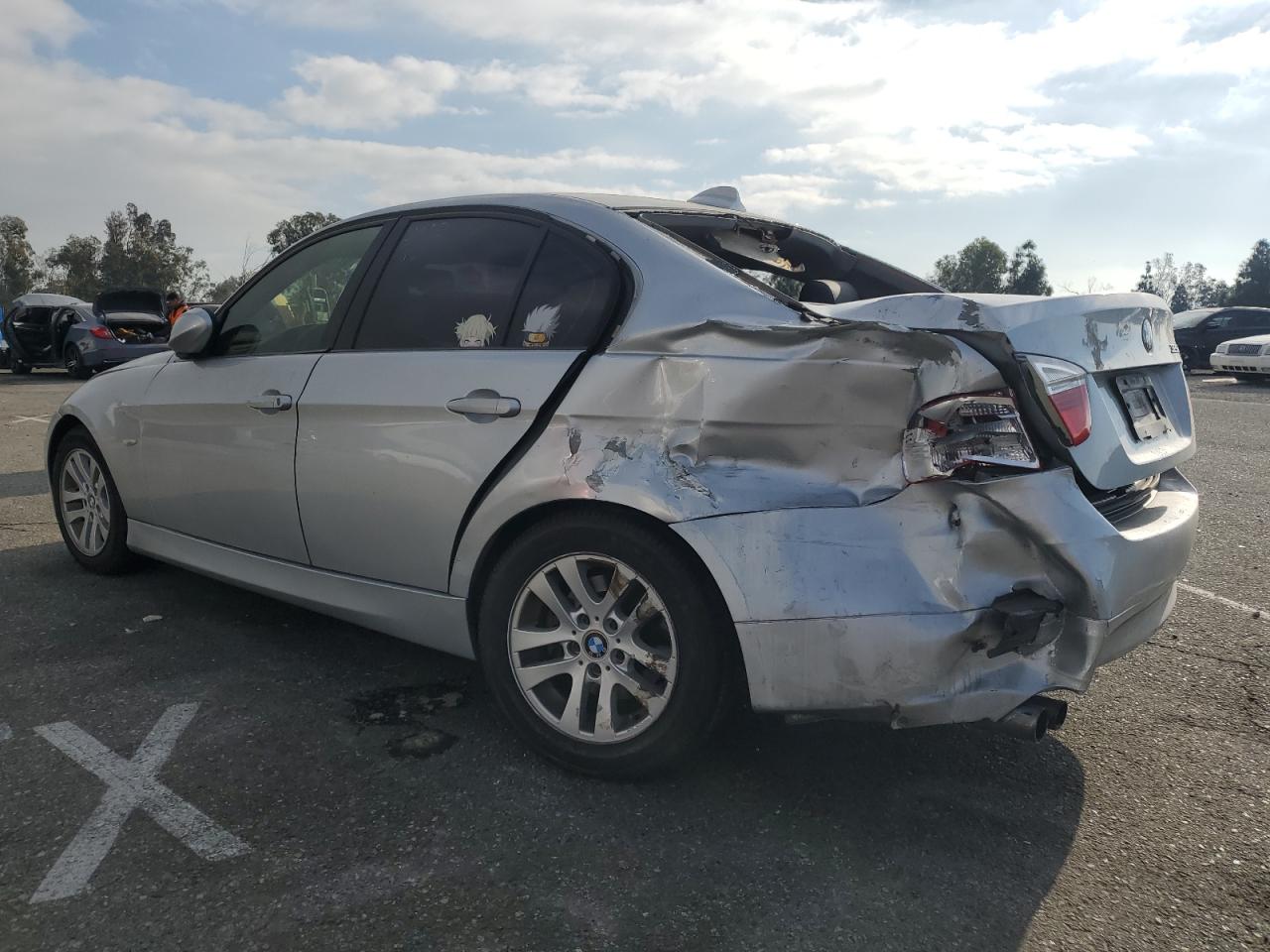 2006 BMW 3er VIN WBAVB135X6KX39965 Copart auction photo, all over / undercarriage damage thumbnail 2