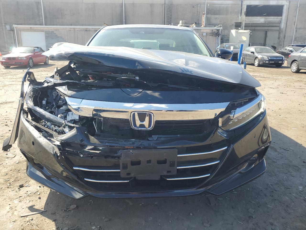 2021 Honda Accord VIN 1HGCV3F9XMA018853 Copart auction photo, front end / minor dent/scratches damage thumbnail 5