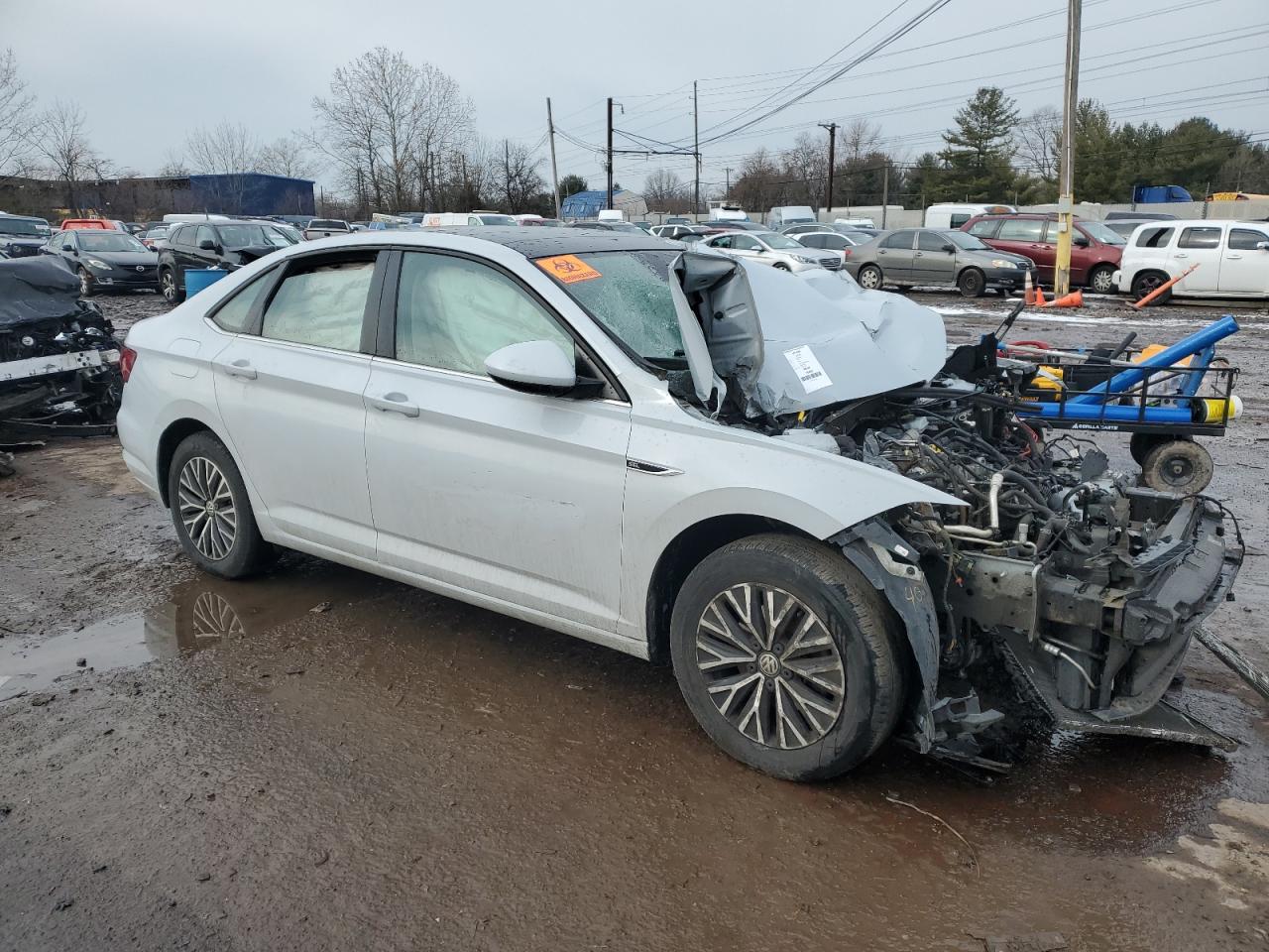 2019 Volkswagen Jetta VIN 3VWE57BU4KM101989 Copart auction photo, front end damage thumbnail 4