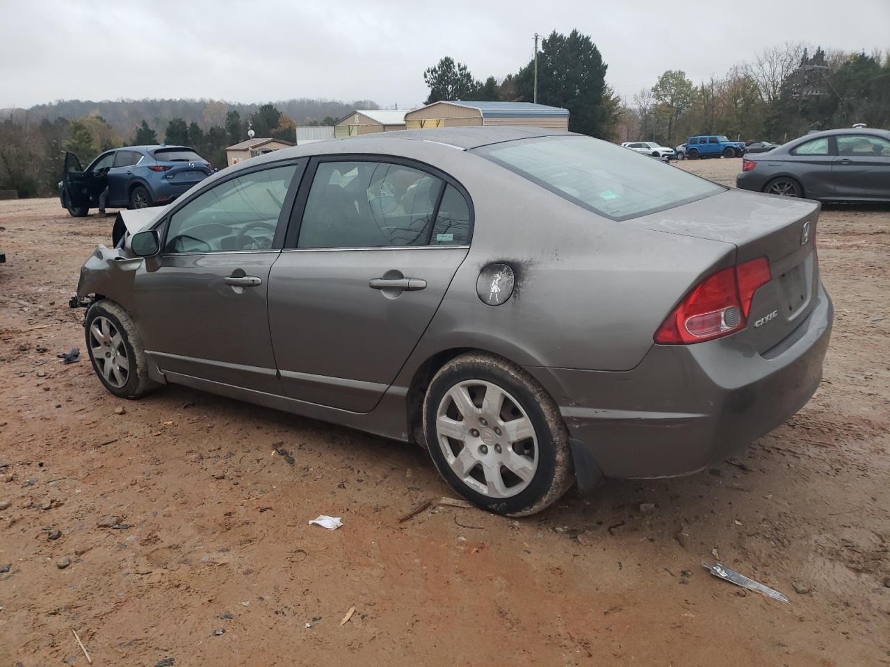 2007 Honda Civic VIN 1HGFA16587L030499 Copart auction photo, front end damage thumbnail 2