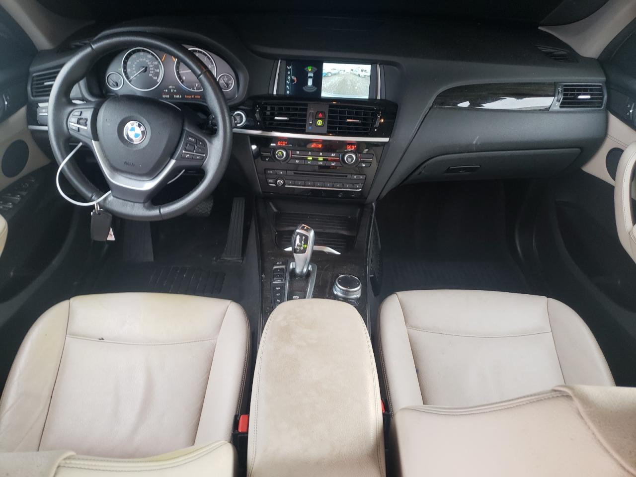 2017 BMW X3 VIN 5UXWX9C39H0W72049 Copart auction photo, side / minor dent/scratches damage thumbnail 8