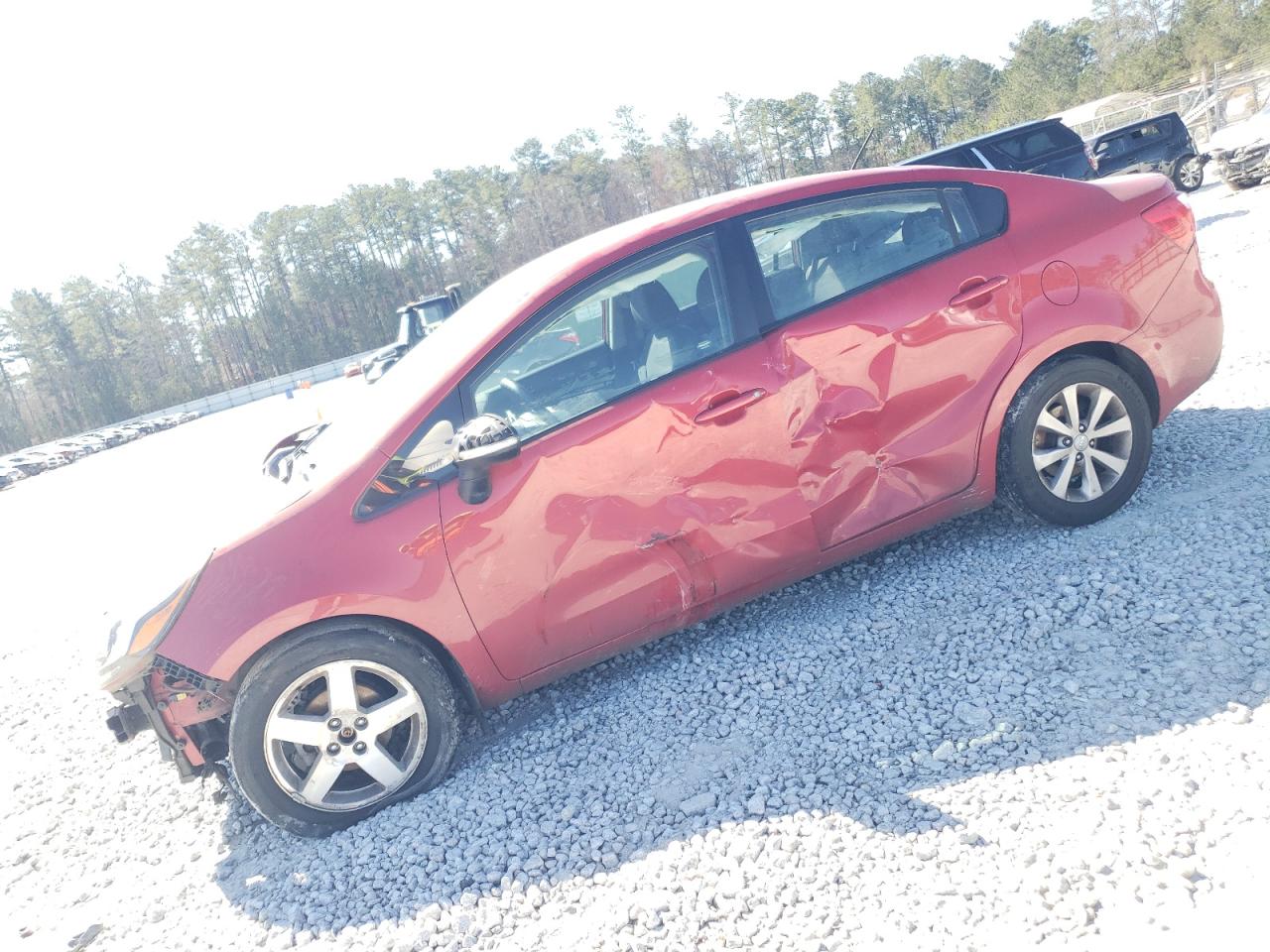 2013 KIA Rio VIN KNADN4A33D6208960